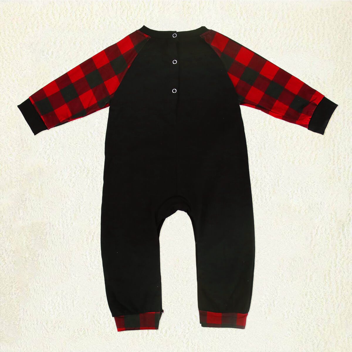 "Merry Christmas 2021" Red Plaid Family Matching Pajamas Sets