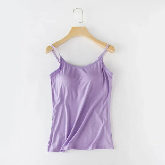 (🔥Summer Sale 49% Off )Tank With Built-In Bra(Buy 2 Free Shipping)
