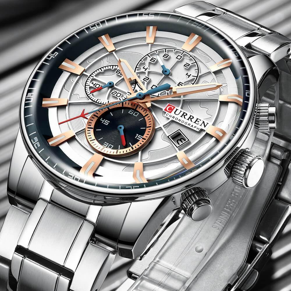 Chronograph Business Wristwatch 