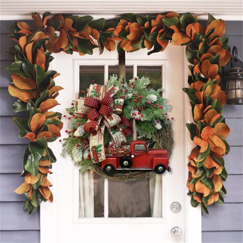 Pine Cones Door Wreath