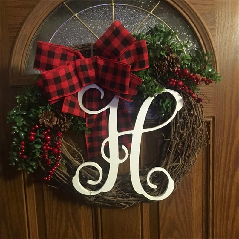 Christmas Red Truck/Letter Door WreathÒ»Customized